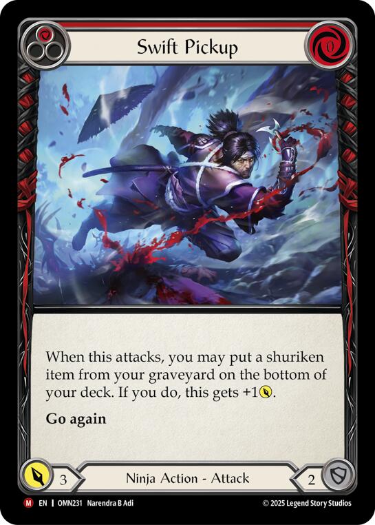 Swift Pickup (Red) [OMN231] (Omens of the Third Age)