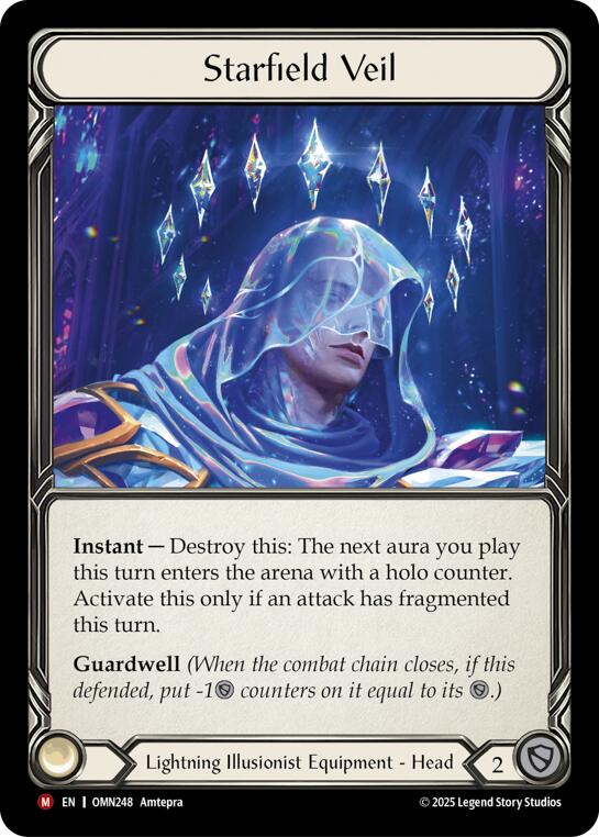 Starfield Veil [OMN248] (Omens of the Third Age)  Cold Foil