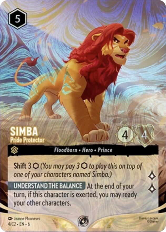 Simba - Pride Protector (Foil) (4) [Promo Cards]