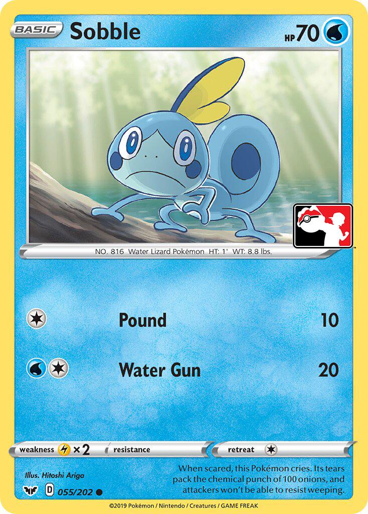 Sobble (055/202) (Library Exclusive) [Sword & Shield: Base Set]