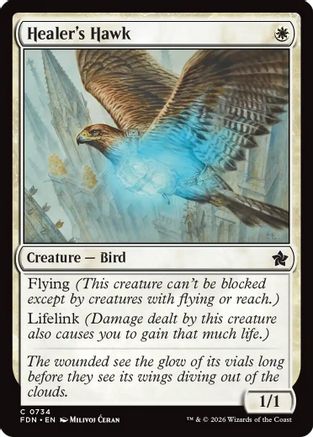 Healer's Hawk (0734) [Foundations]