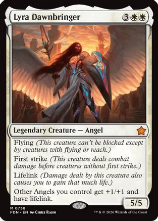 Lyra Dawnbringer (0738) [Foundations]