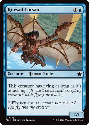 Kitesail Corsair (0743) [Foundations]