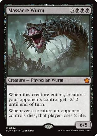 Massacre Wurm (0754) [Foundations]