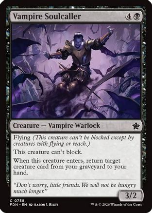 Vampire Soulcaller (0758) [Foundations]