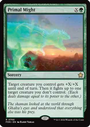 Primal Might (0766) [Foundations]