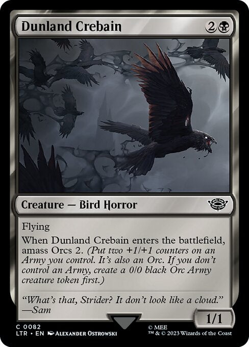 Dunland Crebain (LTR 82) [The Lord of the Rings: Tales of Middle-earth]