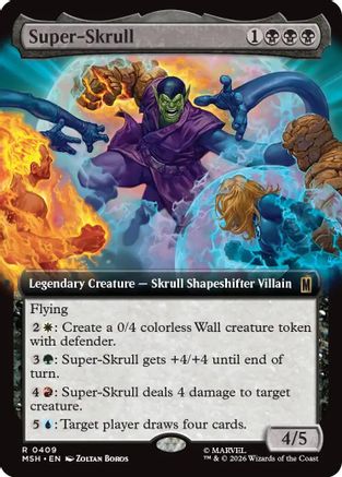 Super-Skrull (Extended Art) (MSH-409) - Marvel Super Heroes