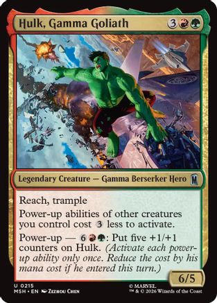 Hulk, Gamma Goliath (MSH-215) - Marvel Super Heroes