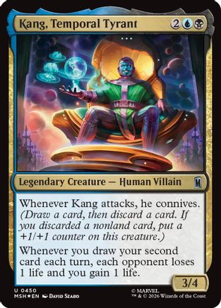 Kang, Temporal Tyrant (Surge Foil) (MSH-450) - Marvel Super Heroes Foil