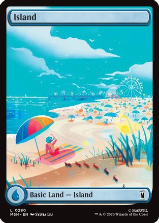 Island (0280) (MSH-280) - Marvel Super Heroes