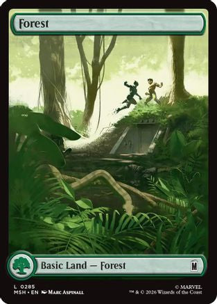 Forest (0285) (MSH-285) - Marvel Super Heroes Foil