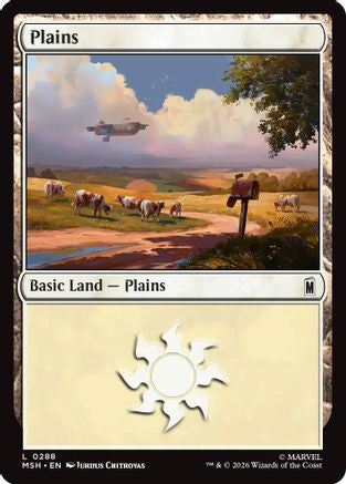Plains (0288) (MSH-288) - Marvel Super Heroes Foil
