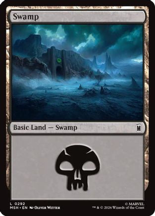 Swamp (0292) (MSH-292) - Marvel Super Heroes Foil