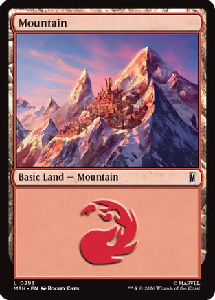 Mountain (0293) (MSH-293) - Marvel Super Heroes Foil