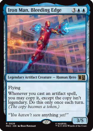 Iron Man, Bleeding Edge (MSC-626) - Commander: Marvel Super Heroes