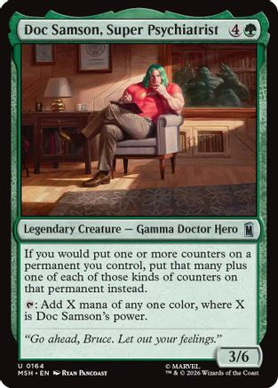Doc Samson, Super Psychiatrist (MSH-164) - Marvel Super Heroes