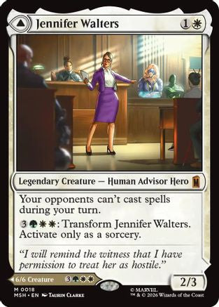 Jennifer Walters (MSH-018) - Marvel Super Heroes