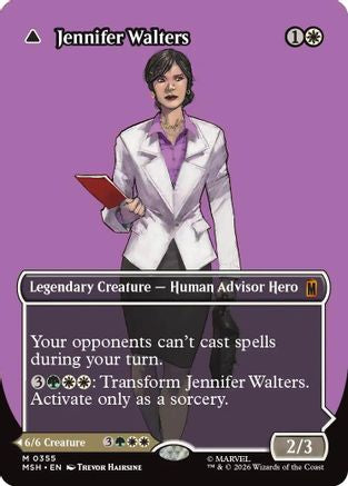 Jennifer Walters (Borderless) (0355) (MSH-355) - Marvel Super Heroes Foil