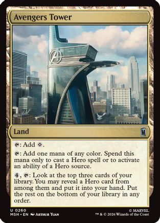 Avengers Tower (MSH-260) - Marvel Super Heroes