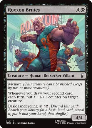 Roxxon Brutes (MSH-113) - Marvel Super Heroes