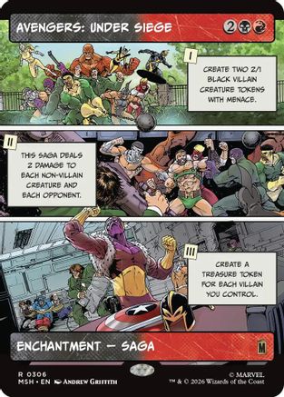 Avengers: Under Siege (Showcase) (MSH-306) - Marvel Super Heroes