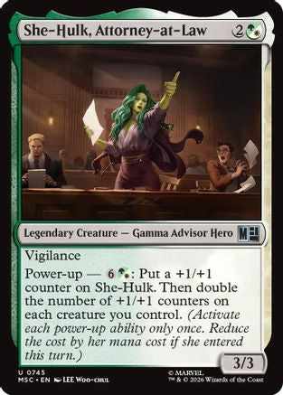 She-Hulk, Attorney-at-Law (MSH-745) - Marvel Super Heroes