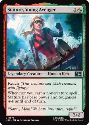 Stature, Young Avenger (MSH-571) - Marvel Super Heroes