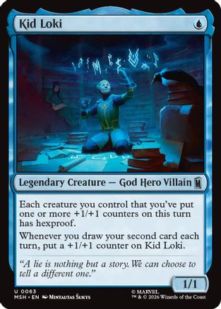 Kid Loki (MSH-063) - Marvel Super Heroes