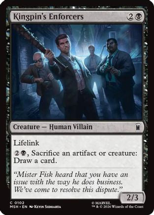 Kingpin's Enforcers (MSH-102) - Marvel Super Heroes