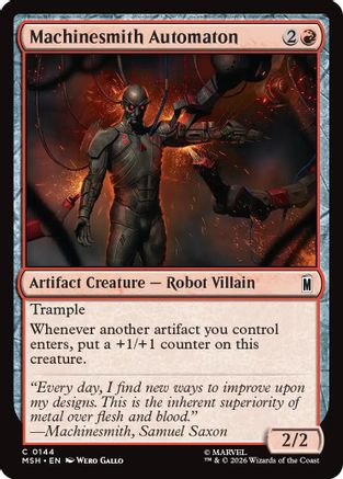 Machinesmith Automaton (MSH-144) - Marvel Super Heroes Foil