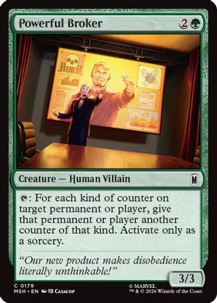 Powerful Broker (MSH-179) - Marvel Super Heroes