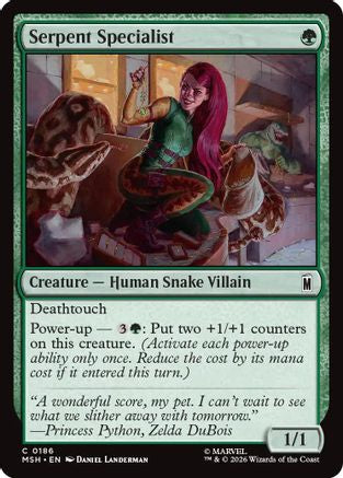 Serpent Specialist (MSH-186) - Marvel Super Heroes Foil
