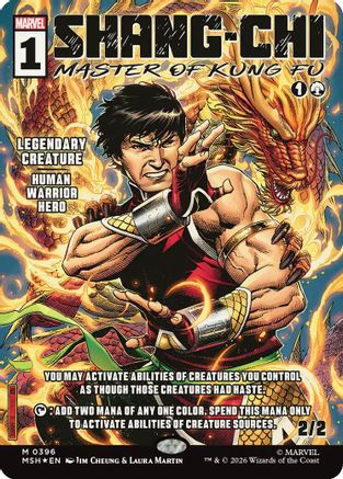 Shang-Chi, Master of Kung Fu (Showcase) (0396) (MSH-396) - Marvel Super Heroes Foil