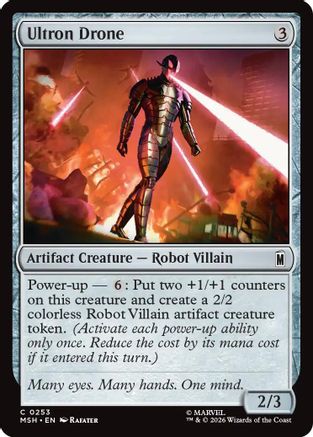 Ultron Drone (MSH-253) - Marvel Super Heroes Foil