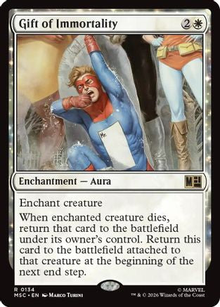 Gift of Immortality (MSC-134) - Commander: Marvel Super Heroes