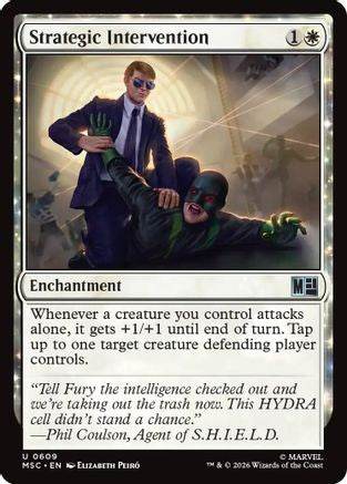 Strategic Intervention (MSC-609) - Commander: Marvel Super Heroes Foil