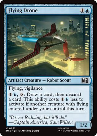 Flying Drone (MSC-621) - Commander: Marvel Super Heroes