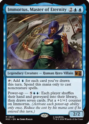 Immortus, Master of Eternity (MSC-623) - Commander: Marvel Super Heroes