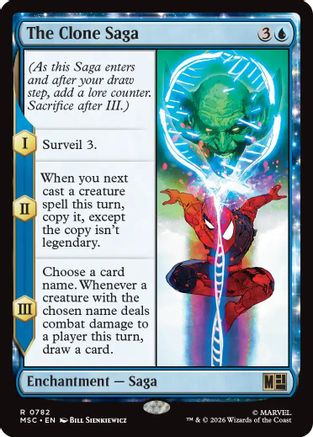 The Clone Saga (MSC-782) - Commander: Marvel Super Heroes Foil