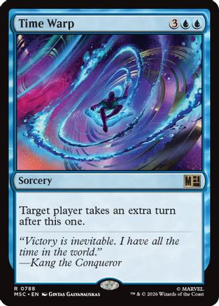 Time Warp (MSC-788) - Commander: Marvel Super Heroes Foil