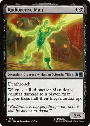 Radioactive Man (MSC-665) - Commander: Marvel Super Heroes