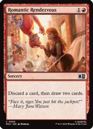 Romantic Rendezvous (MSC-808) - Commander: Marvel Super Heroes