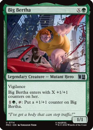 Big Bertha (MSC-714) - Commander: Marvel Super Heroes