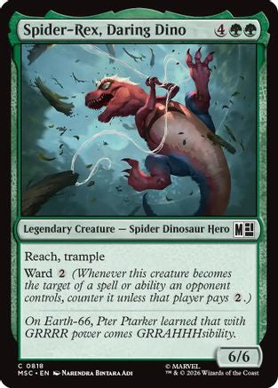 Spider-Rex, Daring Dino (MSC-818) - Commander: Marvel Super Heroes