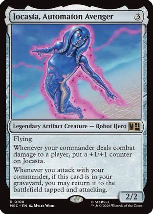 Jocasta, Automaton Avenger (MSC-108) - Commander: Marvel Super Heroes