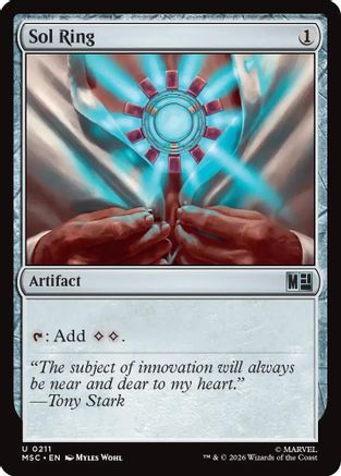 Sol Ring (0211) (MSC-211) - Commander: Marvel Super Heroes