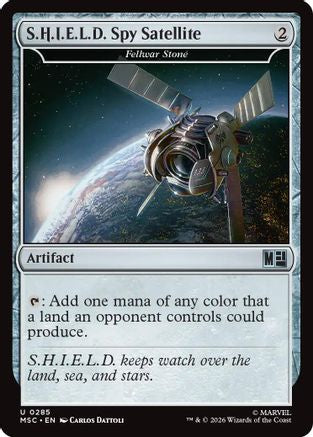 S.H.I.E.L.D. Spy Satellite - Fellwar Stone (MSC-285) - Commander: Marvel Super Heroes