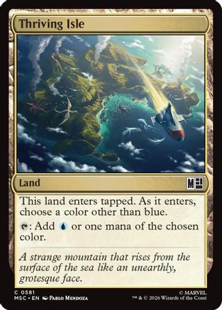 Thriving Isle (MSC-581) - Commander: Marvel Super Heroes Foil