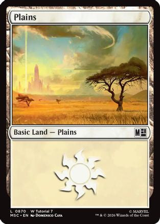 Plains (0870) (MSC-870) - Commander: Marvel Super Heroes